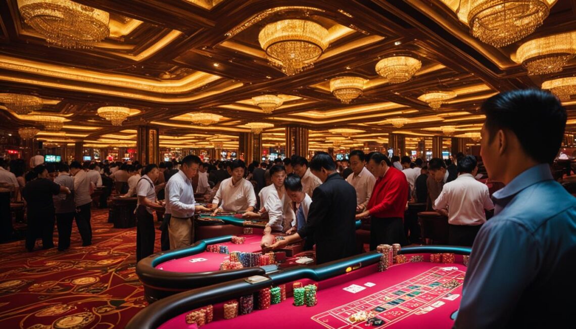Poker di Makau, Tiongkok
