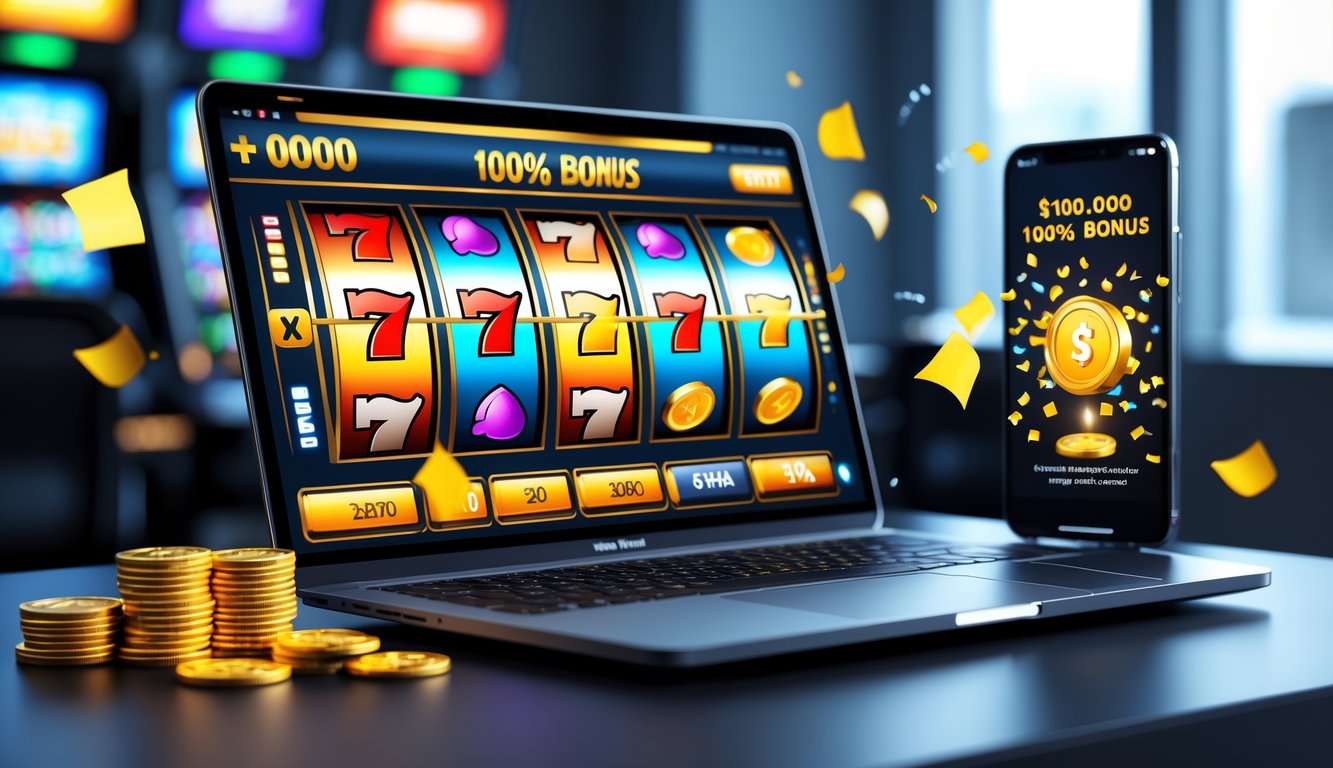 Rekomendasi Bandar Slot Online Resmi Mudah Maxwin Bonus 100% untuk Anggota Baru