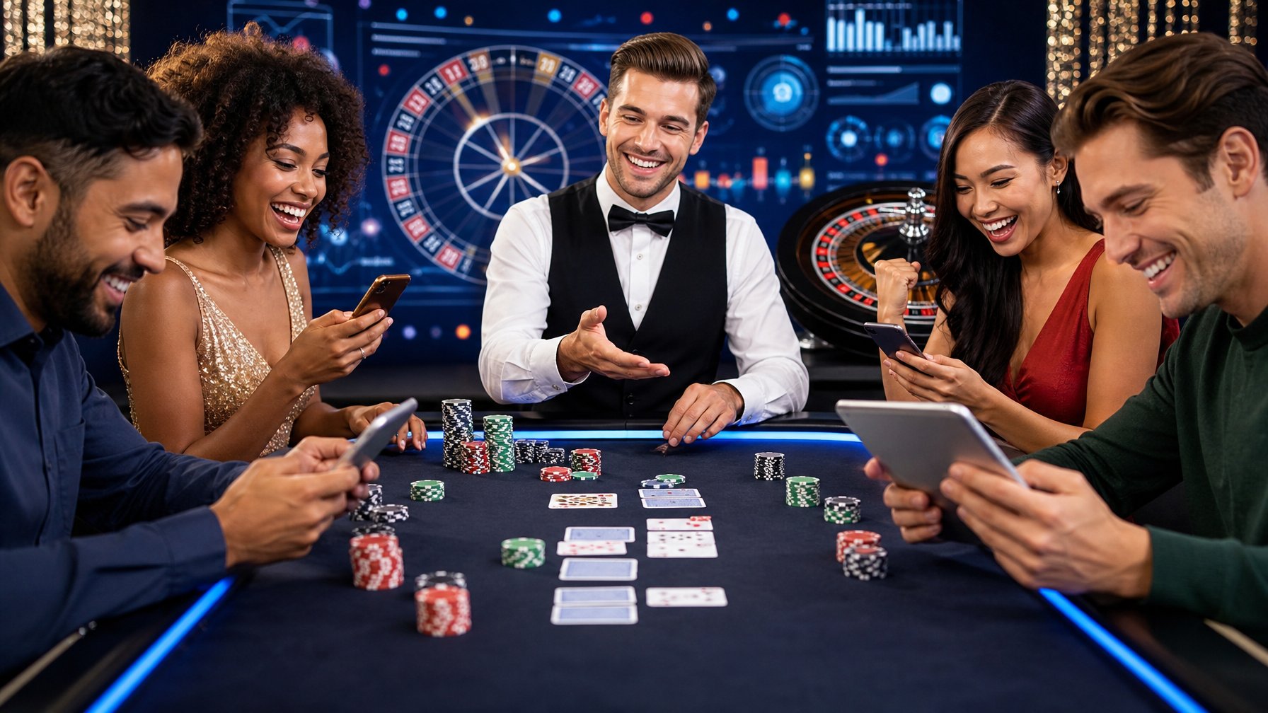 Casino Online Dengan Live Dealer Terbaik dan Pengalaman Bermain Real-Time yang Seru